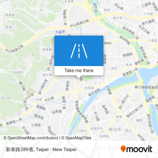 新泰路289巷地圖