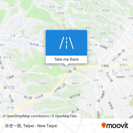 赤塗一路地圖