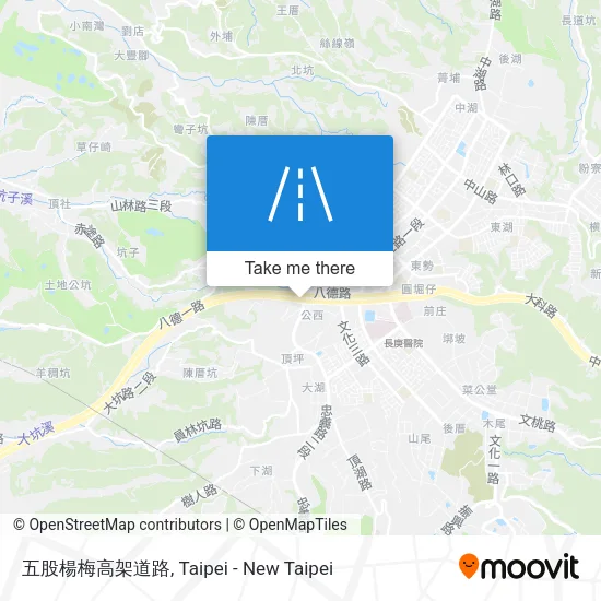 五股楊梅高架道路 map