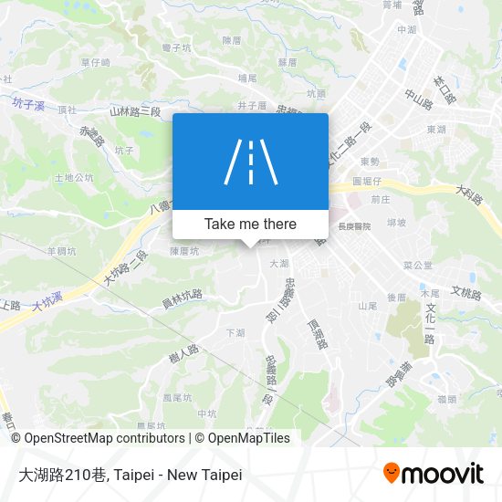 大湖路210巷地圖