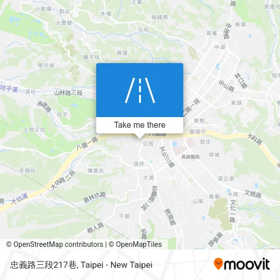 忠義路三段217巷 map