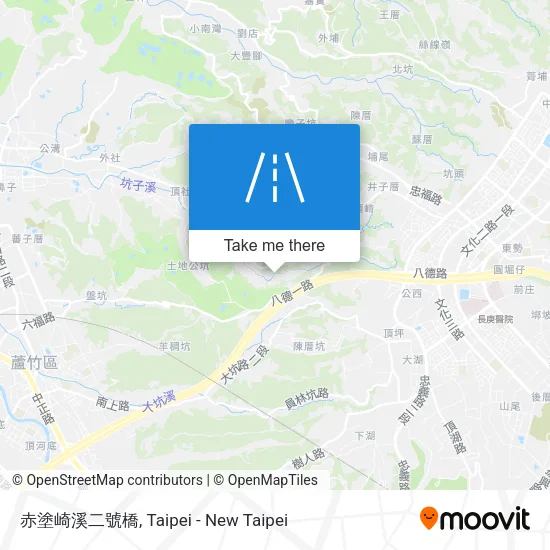 赤塗崎溪二號橋 map