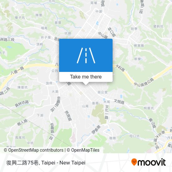 復興二路75巷地圖