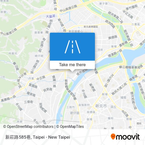 新莊路585巷地圖