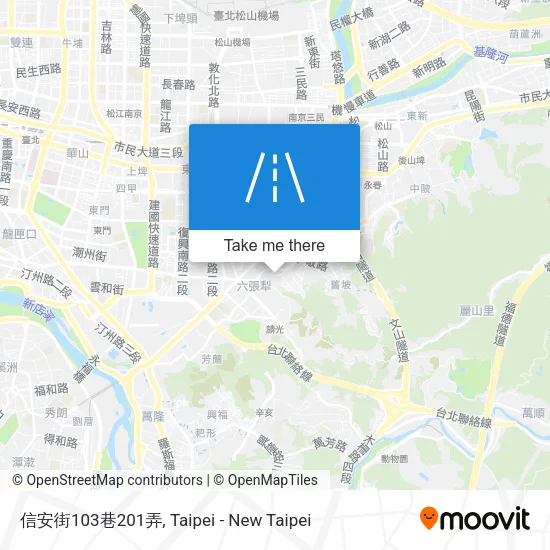 信安街103巷201弄地圖