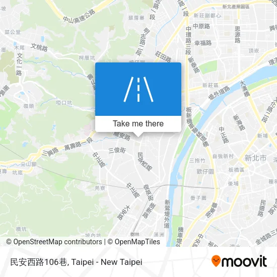 民安西路106巷 map