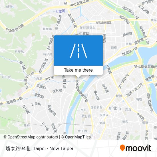 瓊泰路94巷地圖