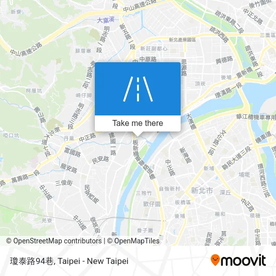 瓊泰路94巷地圖