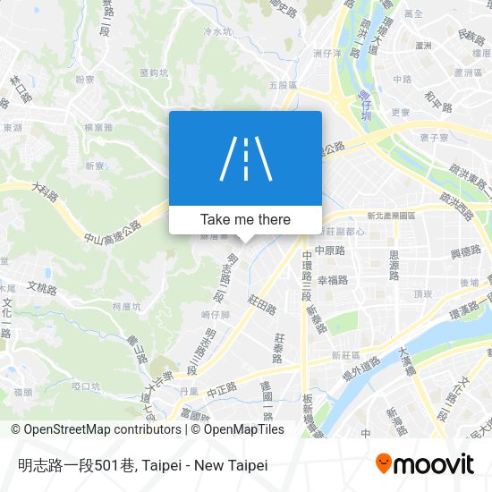 明志路一段501巷地圖