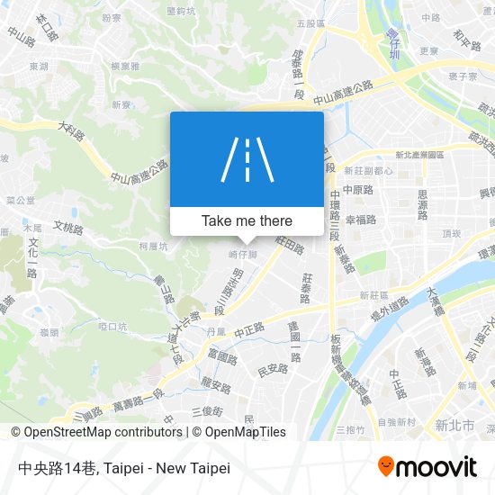 中央路14巷地圖