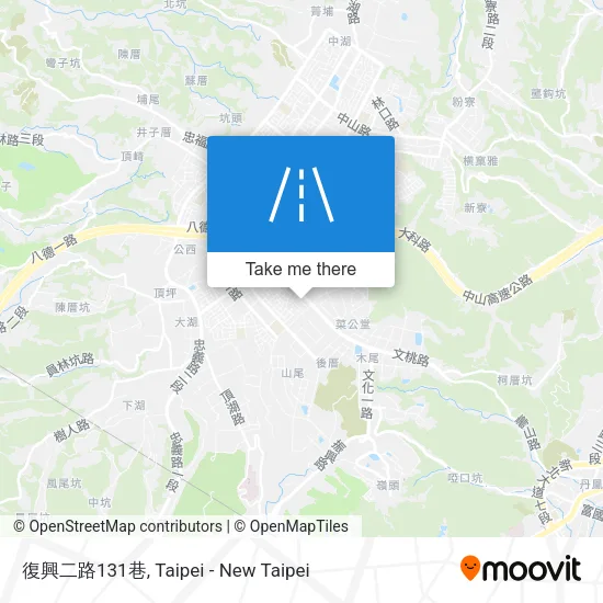 復興二路131巷地圖