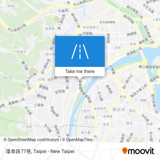 瓊泰路77巷 map
