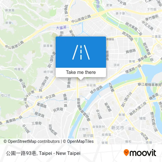 公園一路93巷 map