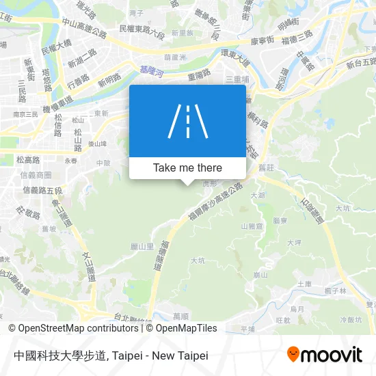 中國科技大學步道 map