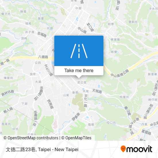 文德二路23巷地圖
