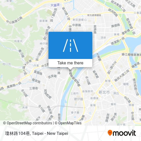 瓊林路104巷地圖