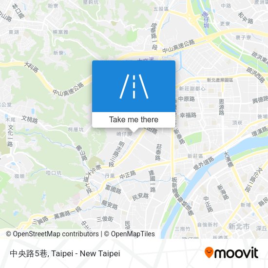 中央路5巷 map