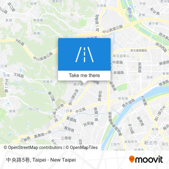 中央路5巷地圖