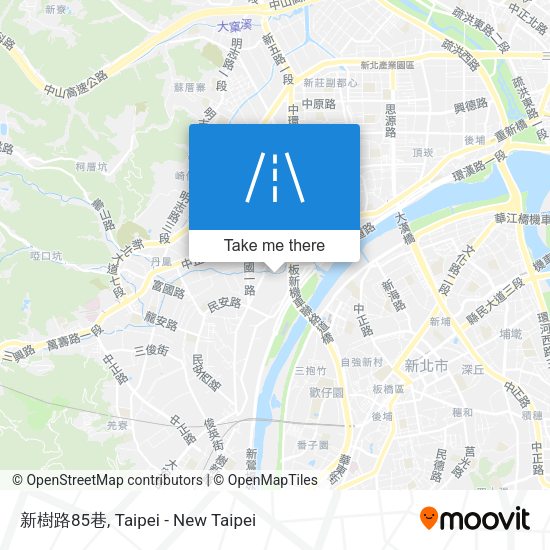 新樹路85巷地圖