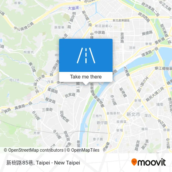 新樹路85巷地圖