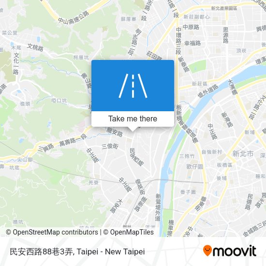 民安西路88巷3弄 map
