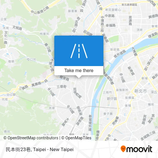 民本街23巷 map