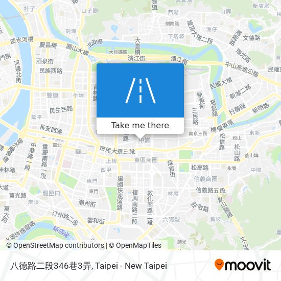 八德路二段346巷3弄地圖