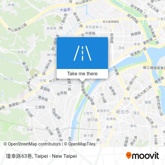 瓊泰路63巷地圖