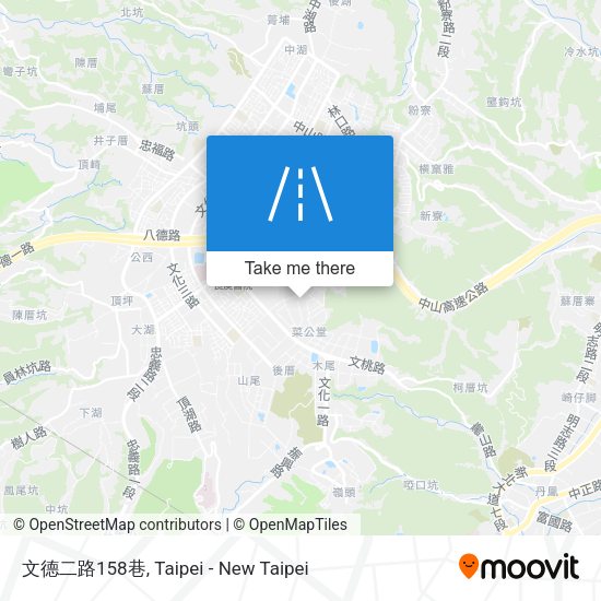 文德二路158巷地圖