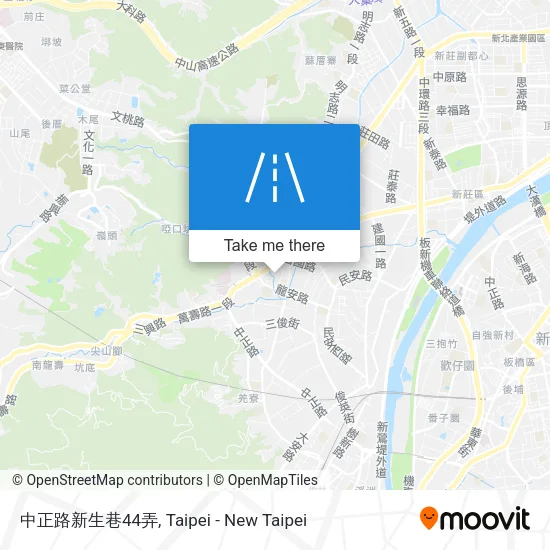 中正路新生巷44弄地圖