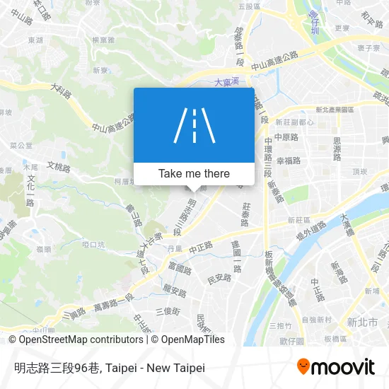 明志路三段96巷地圖