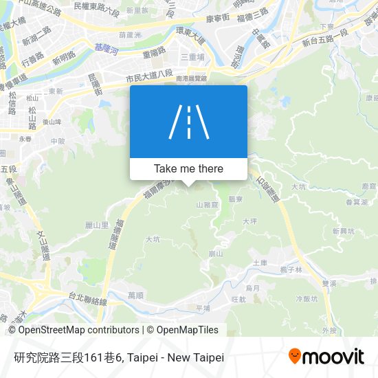 研究院路三段161巷6地圖