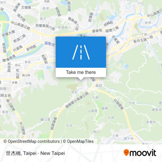 世杰橋 map