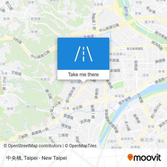 中央橋地圖