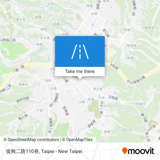 復興二路110巷 map