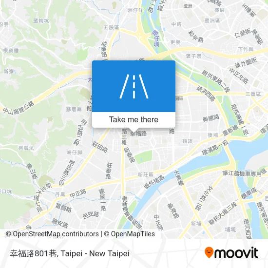 幸福路801巷地圖