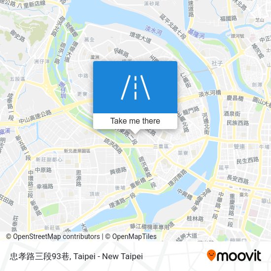 忠孝路三段93巷 map