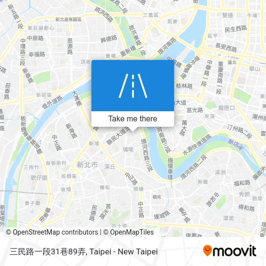 三民路一段31巷89弄地圖