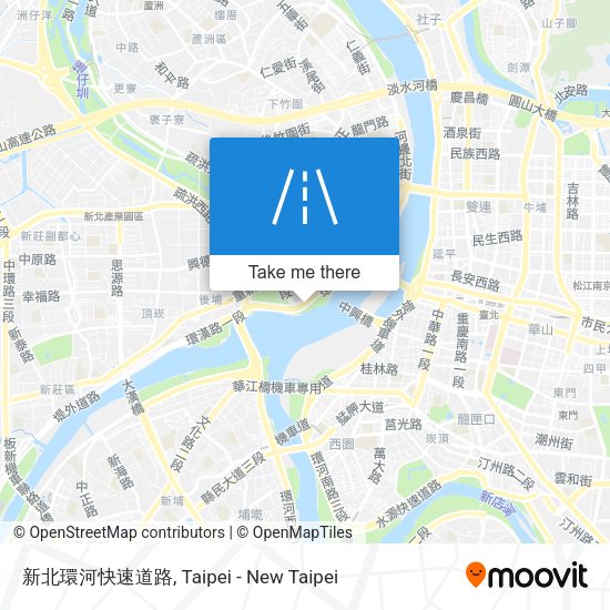 新北環河快速道路 map