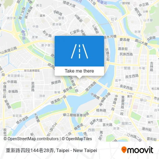 重新路四段144巷28弄地圖