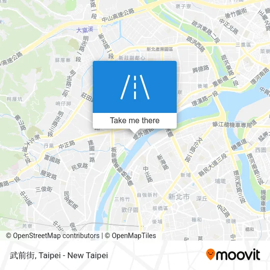 武前街 map