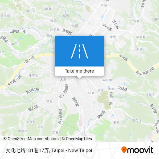 文化七路181巷17弄地圖