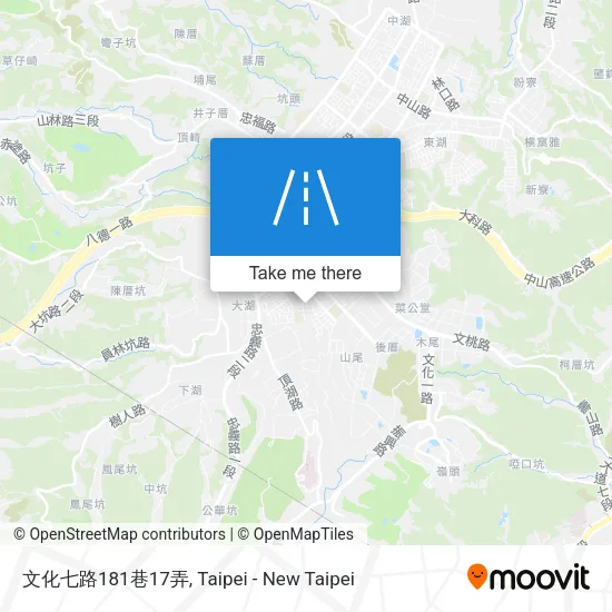 文化七路181巷17弄 map