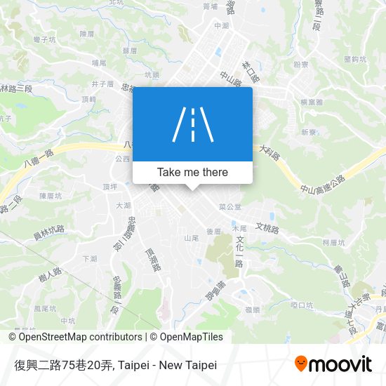 復興二路75巷20弄地圖