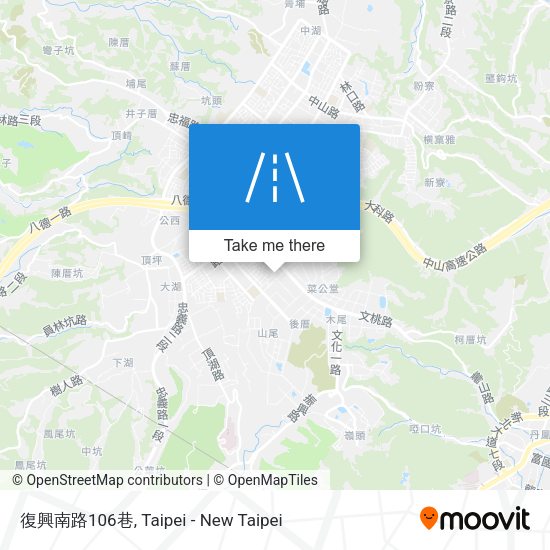 復興南路106巷 map