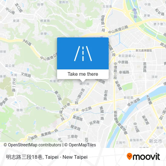 明志路三段18巷地圖