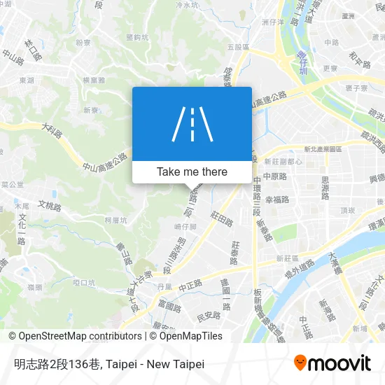 明志路2段136巷地圖