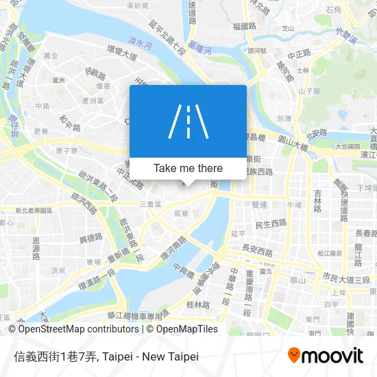 信義西街1巷7弄地圖