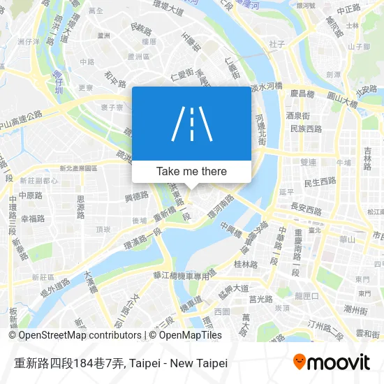 重新路四段184巷7弄地圖
