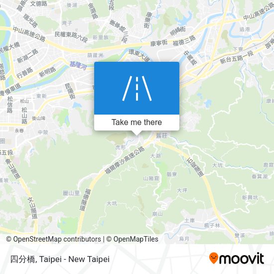 四分橋 map